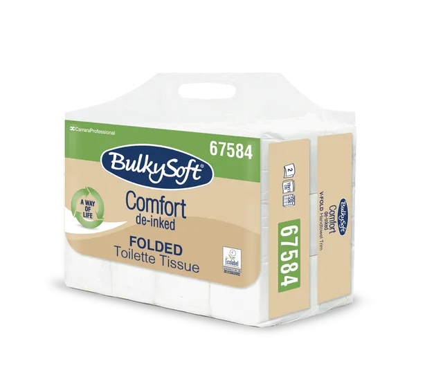 Bulkysoft Comfort Small Easybag carta igienica intercalata