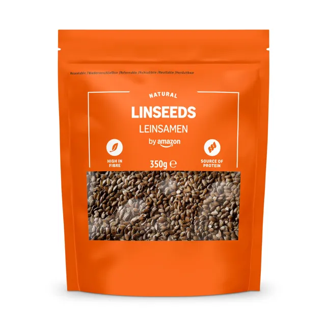 by Amazon semi di lino 350g ricchi di fibre