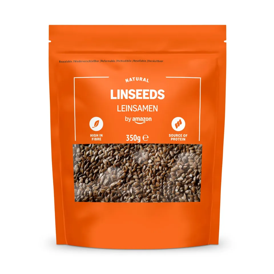 by Amazon semi di lino 350g ricchi di fibre