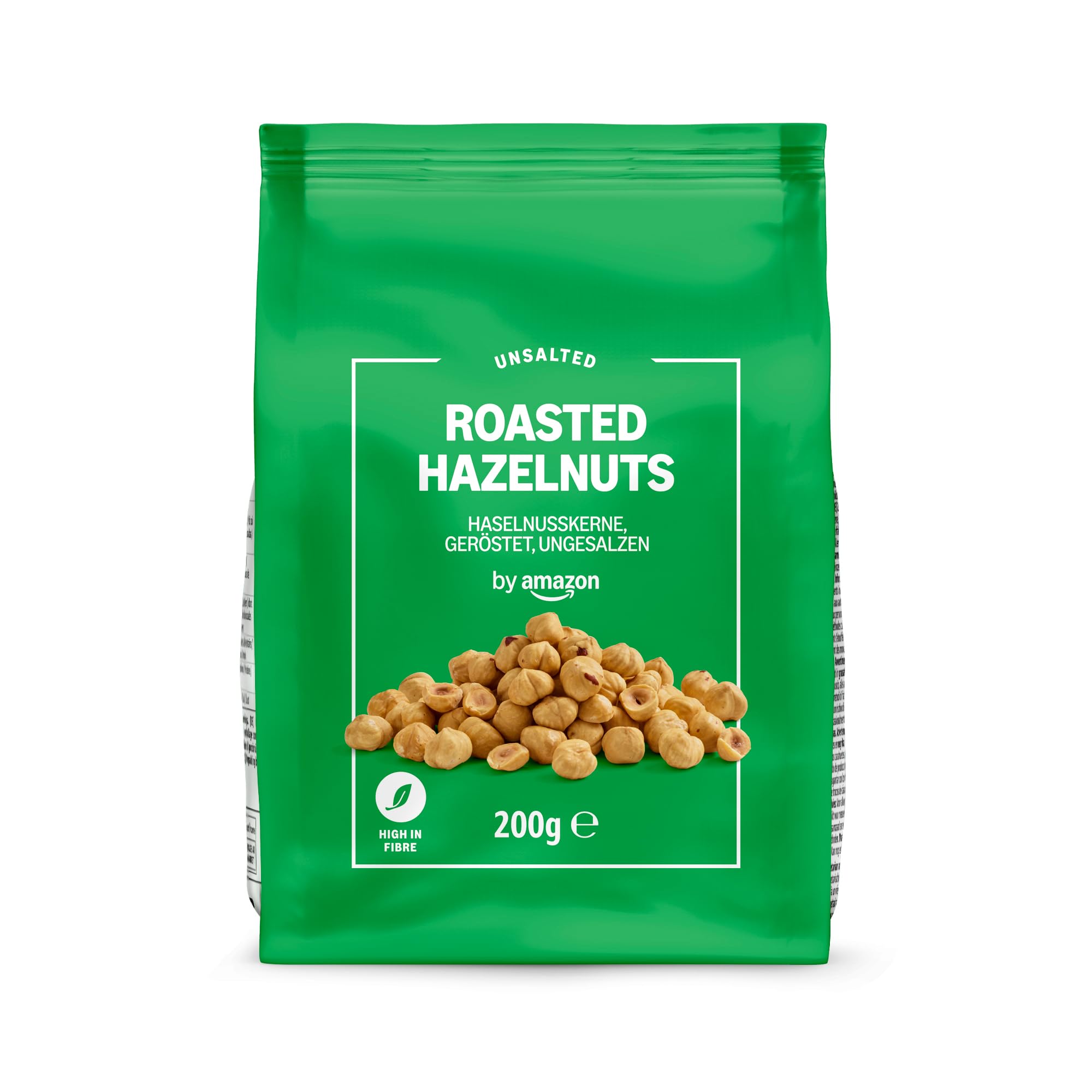 by Amazon Nocciole Tostate Non Salate 200g Ricche di Fibre