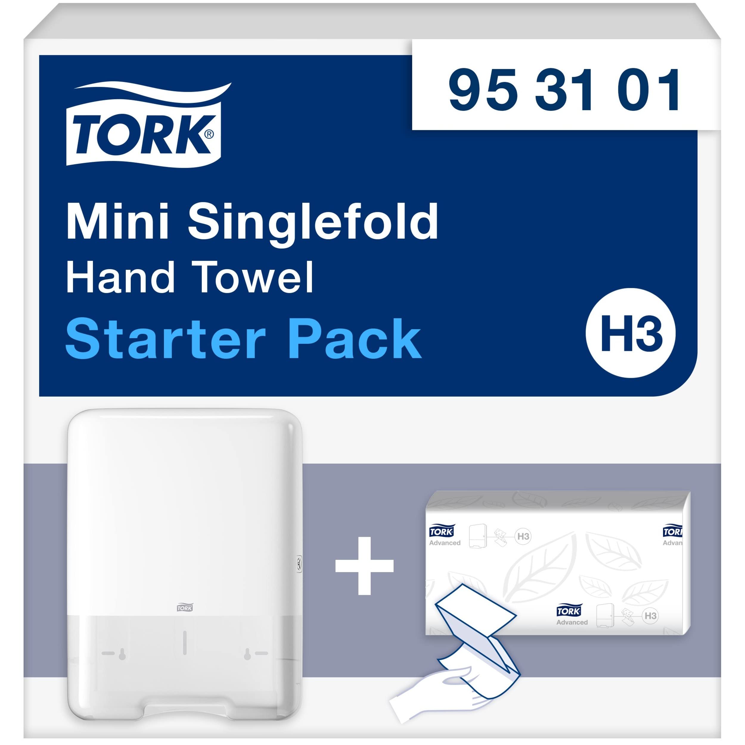 Tork 953101 dispenser asciugamani mini bianco starter pack