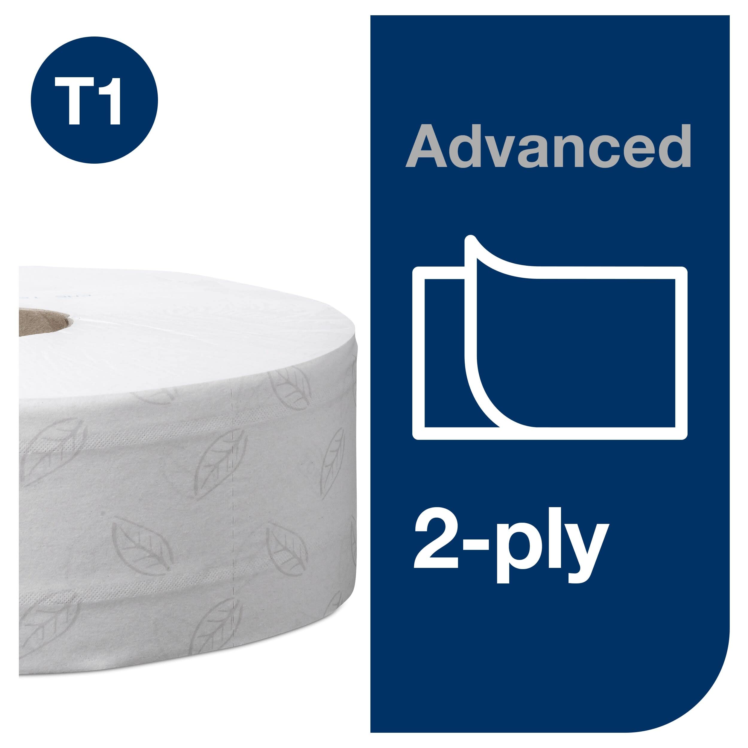 Tork Advanced 472118 carta igienica jumbo 6 rotoli 380 m 2 veli