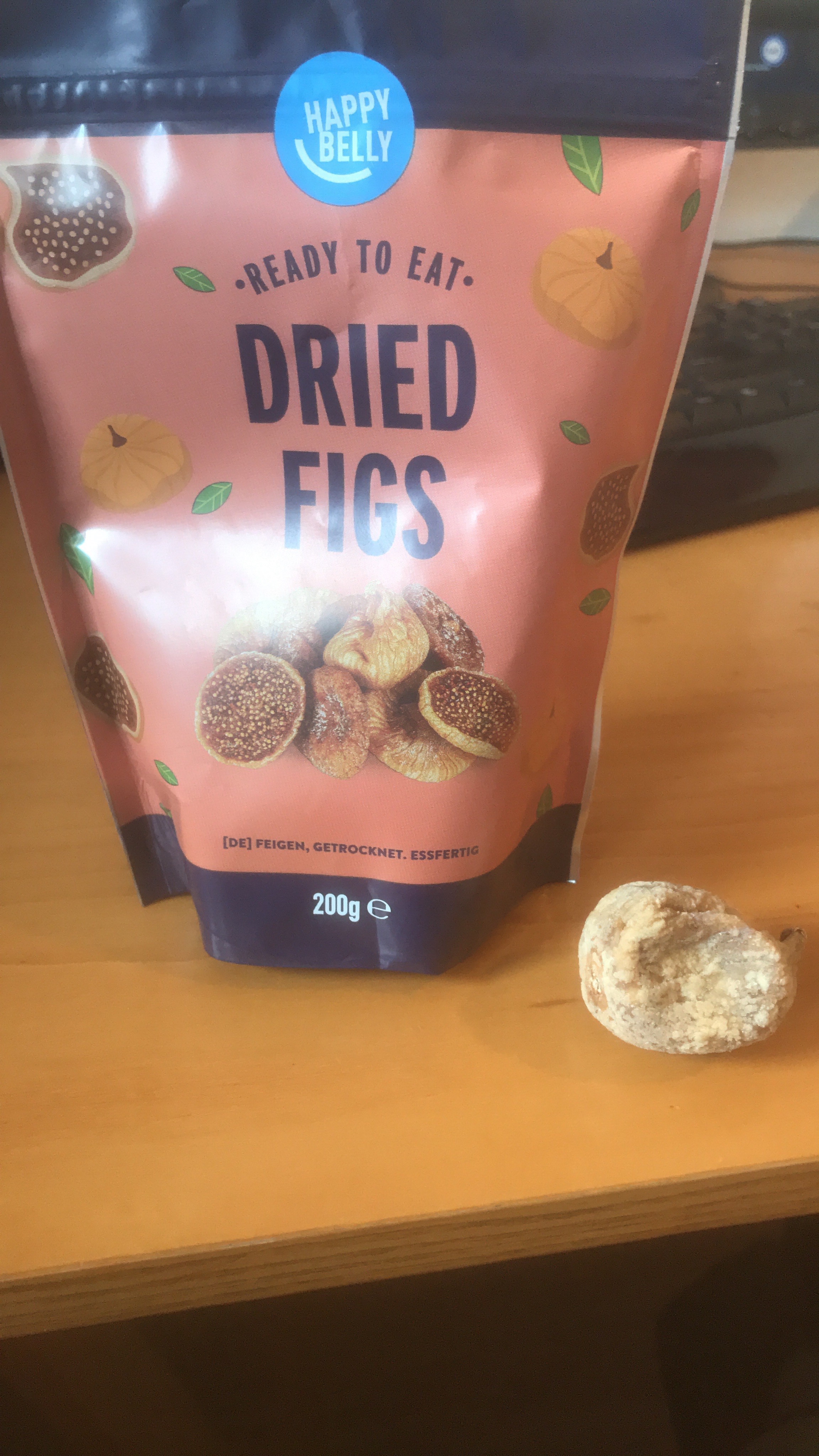 by Amazon fichi secchi snack vegano 200 g confezione da 6