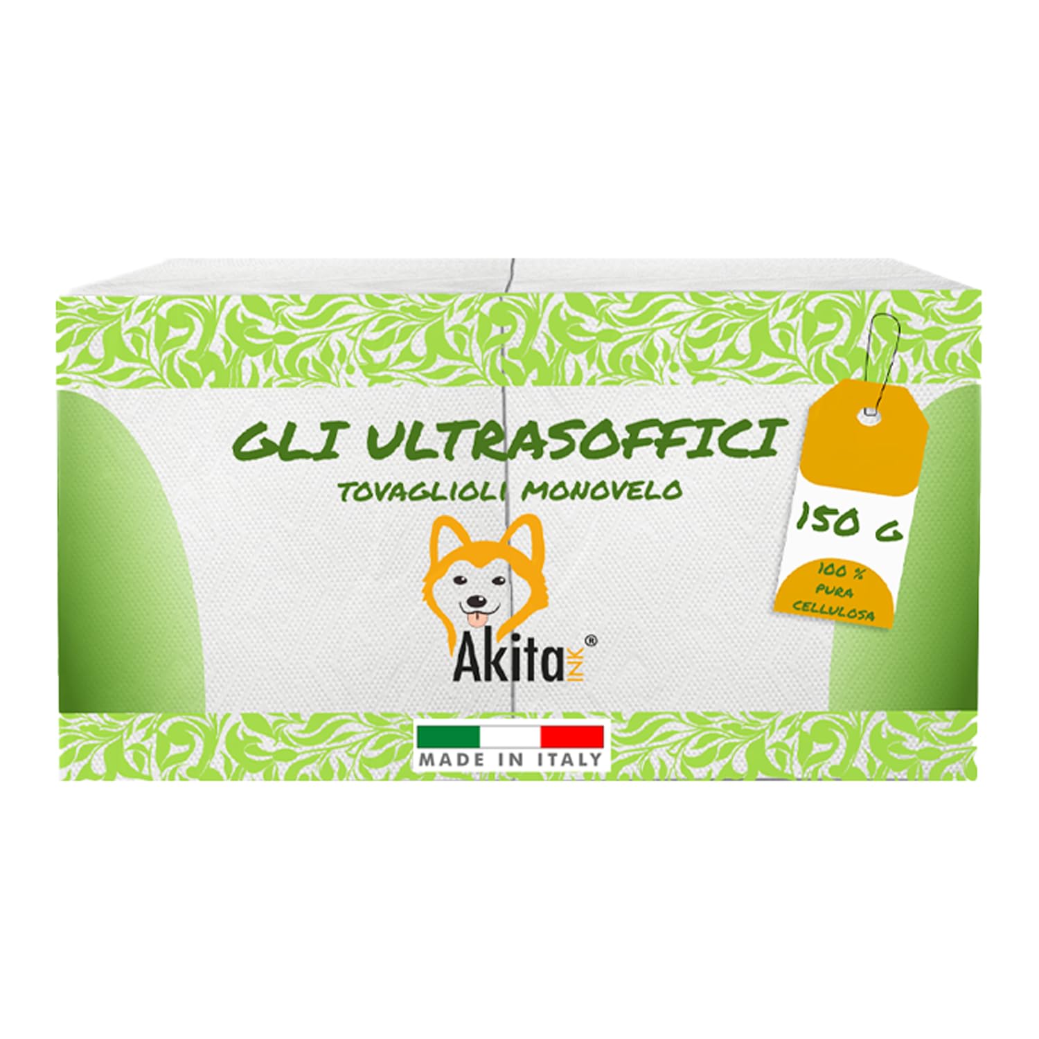 Akitaink Tovaglioli Monovelo 1 Velo 850 Pezzi Decorati