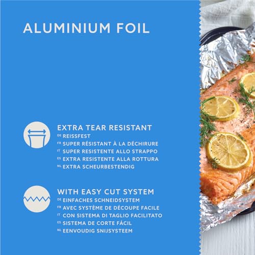 by Amazon Rotolo Alluminio foglio 30 m x 30 cm easy-cut