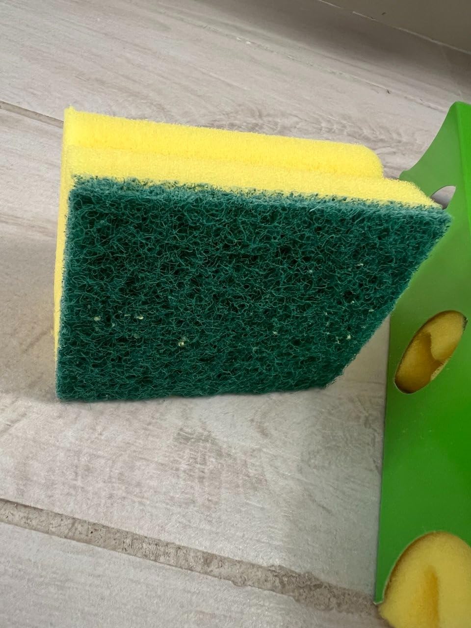 by Amazon Spugne abrasive pulizia 3 pezzi 9x7 cm