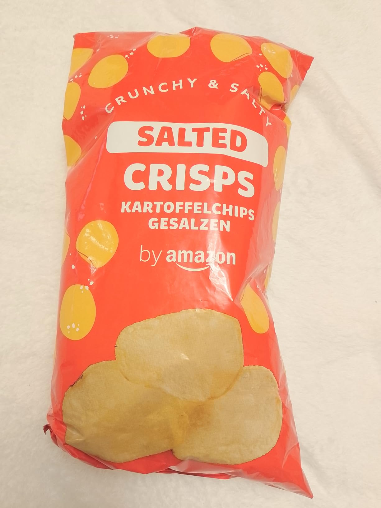 by Amazon Patatine Fritte Salate 200 g Confezione da 1 croccanti