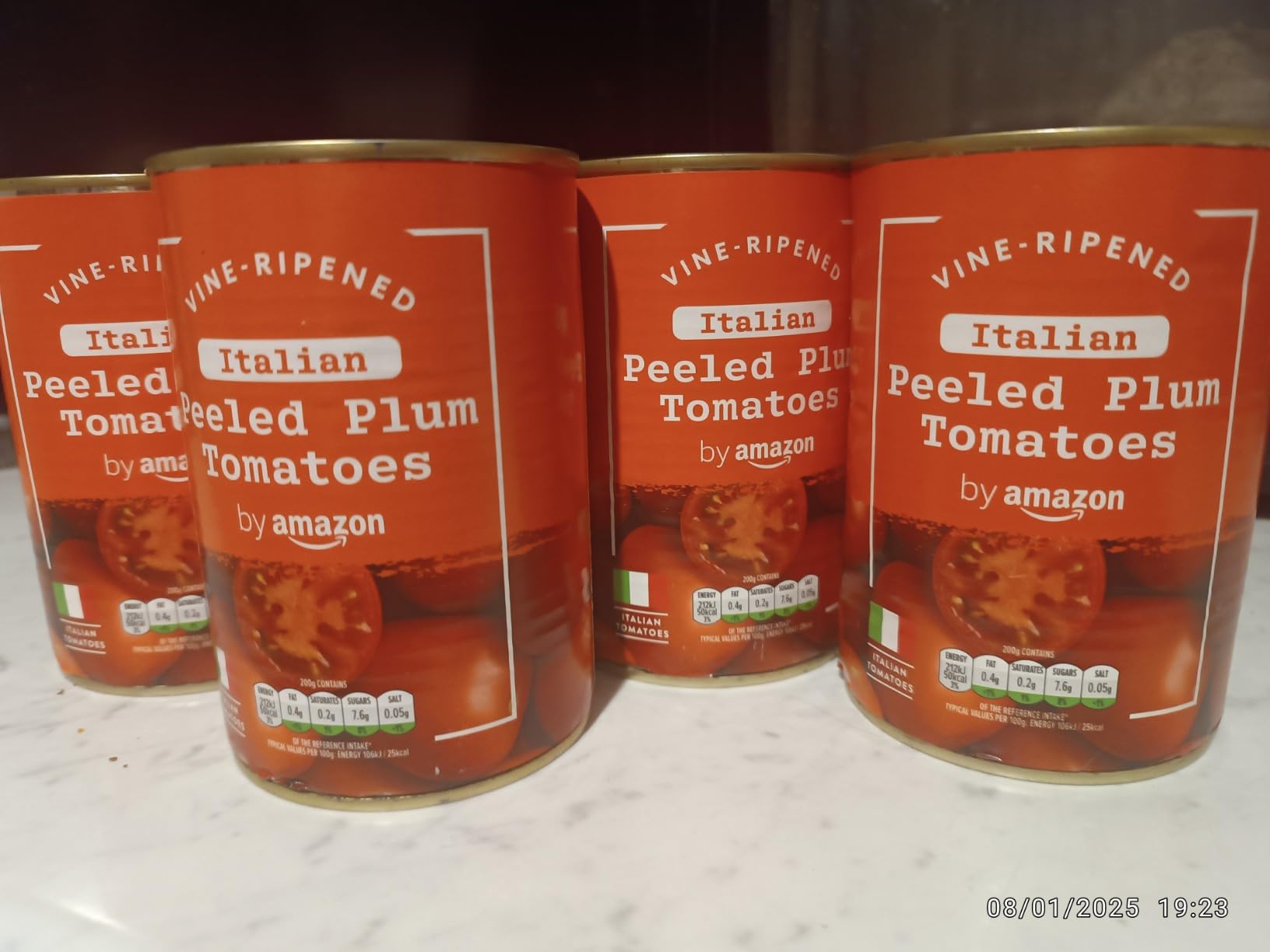 by Amazon pomodori pelati interi italiani 400 g