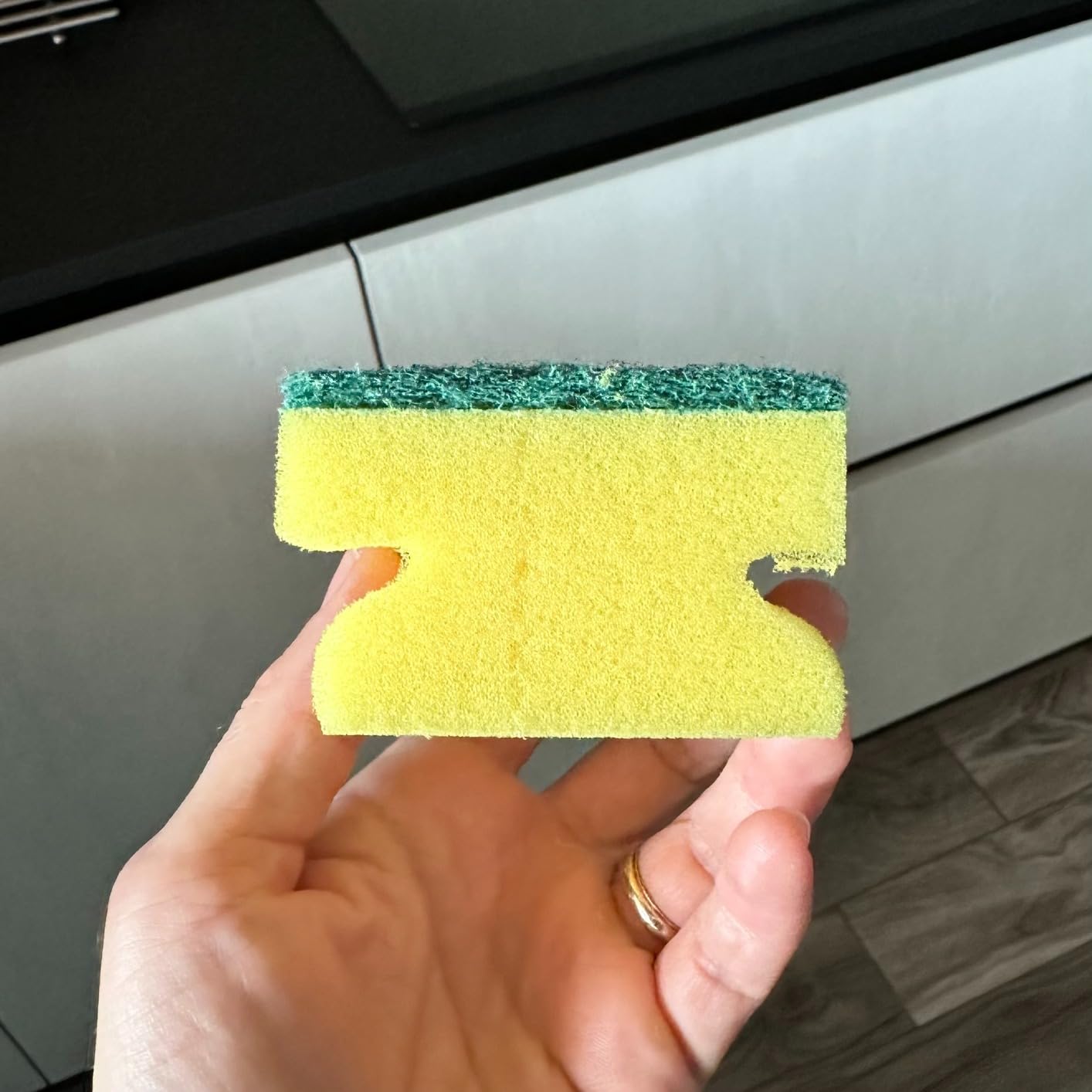 by Amazon Spugne abrasive pulizia 3 pezzi 9x7 cm
