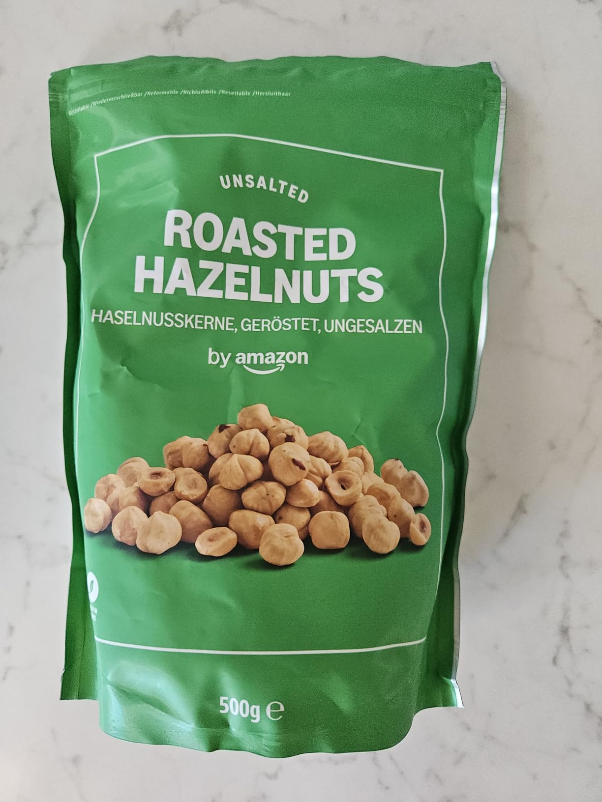 by Amazon Nocciole Tostate Non Salate 200g Ricche di Fibre