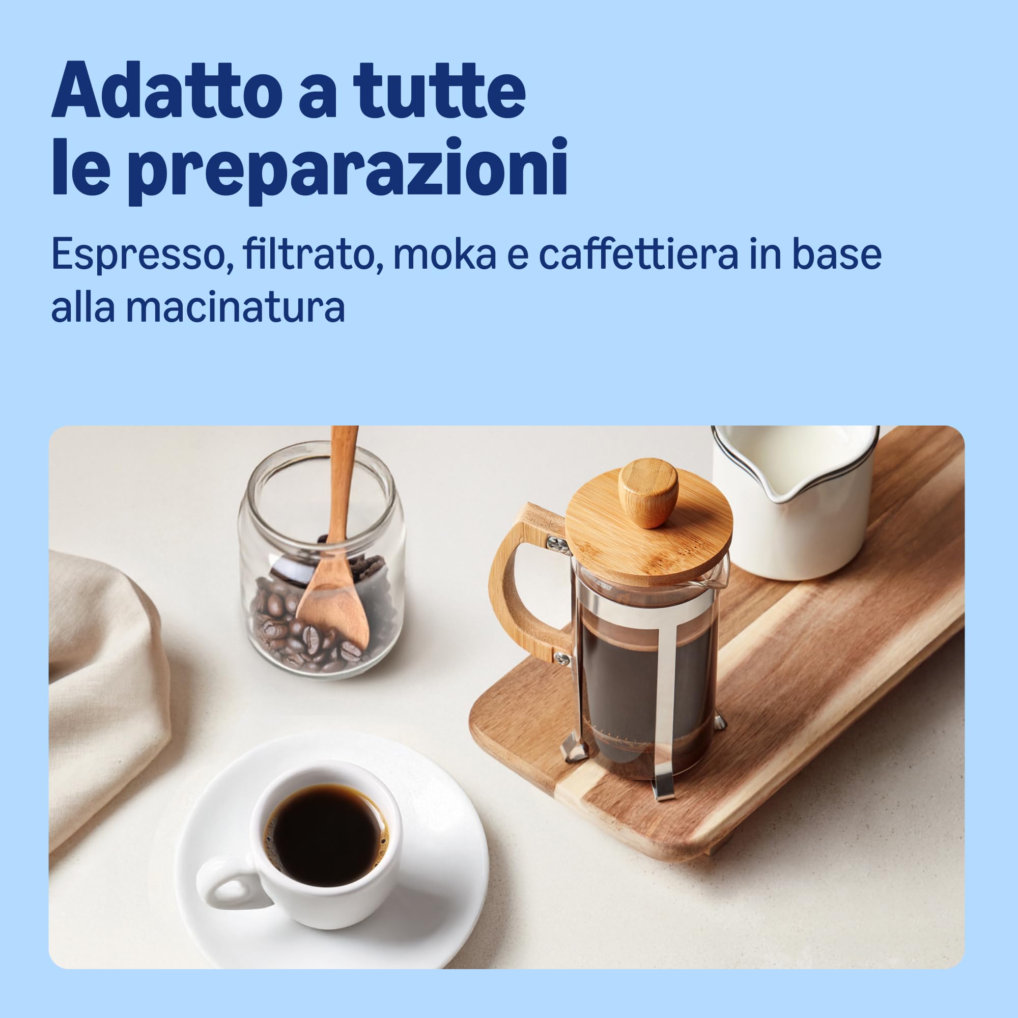 by Amazon Caffè Intenso caffè in grani 1 kg tostatura chiara