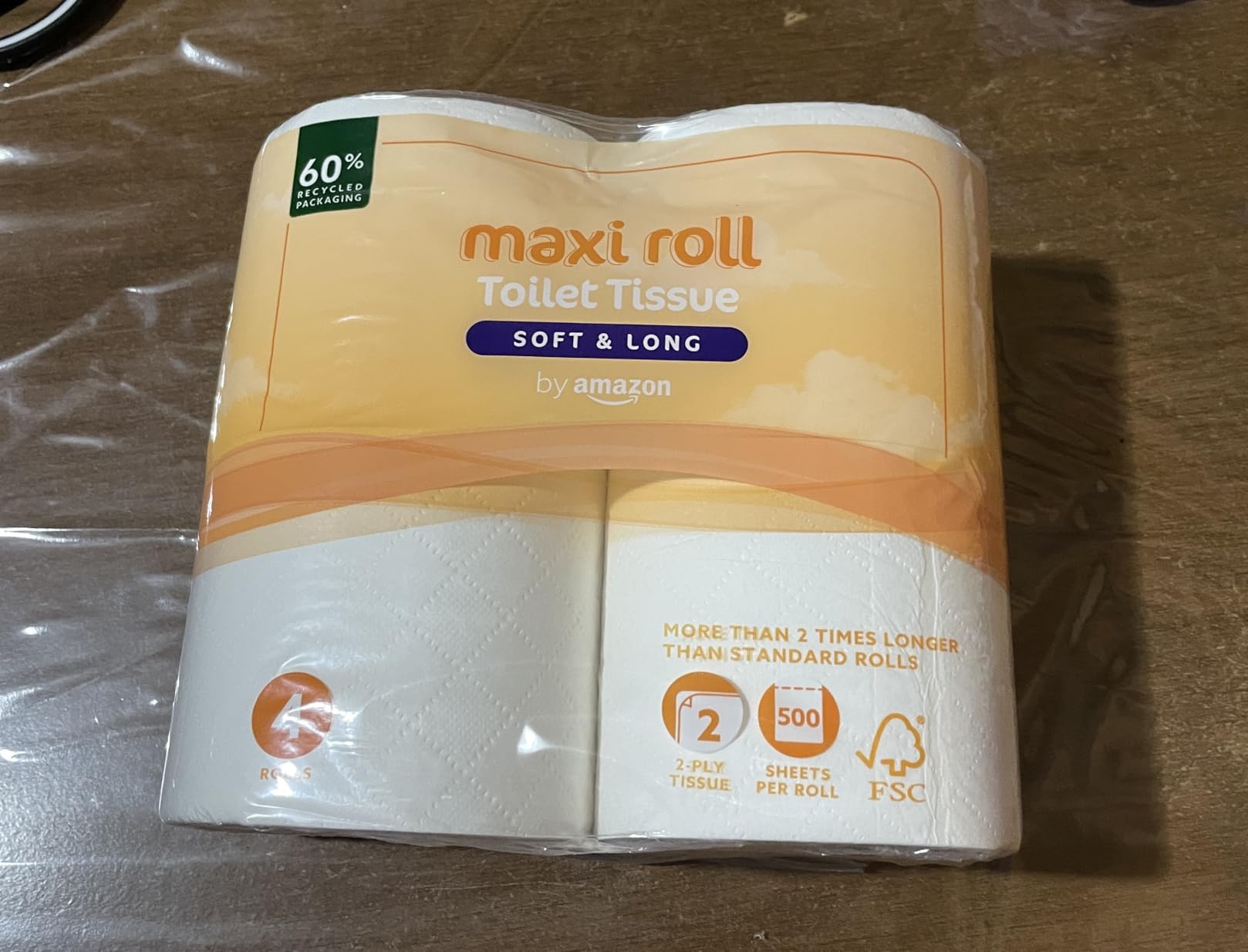 by Amazon Carta Igienica Maxi Rotolo 2 Veli 20 Rotoli
