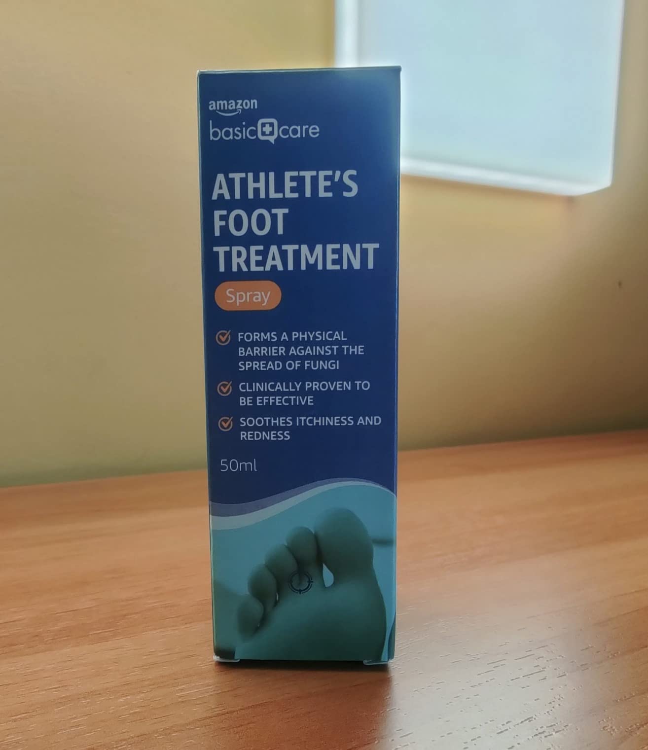 Healthcare by Amazon Spray Piede d'Atleta 50ml Neutro