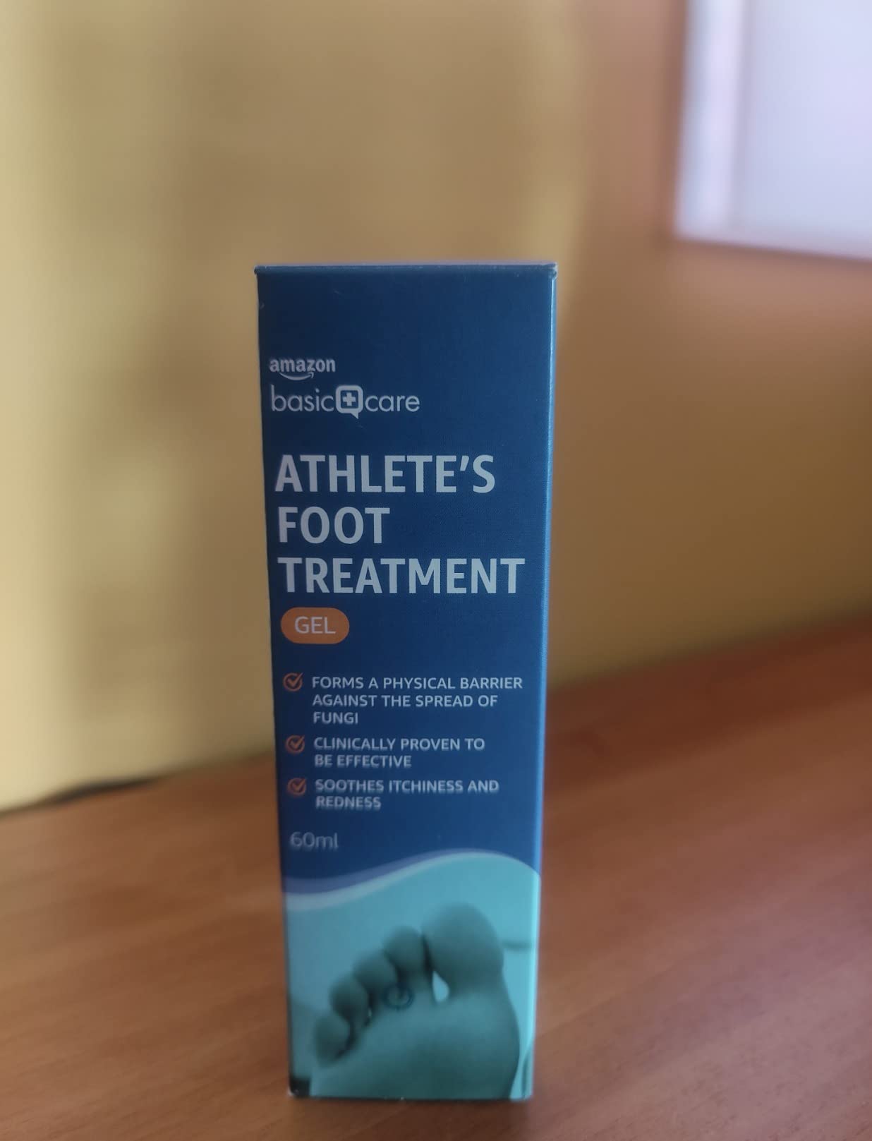Healthcare by Amazon gel piede atleta 60 ml barriera