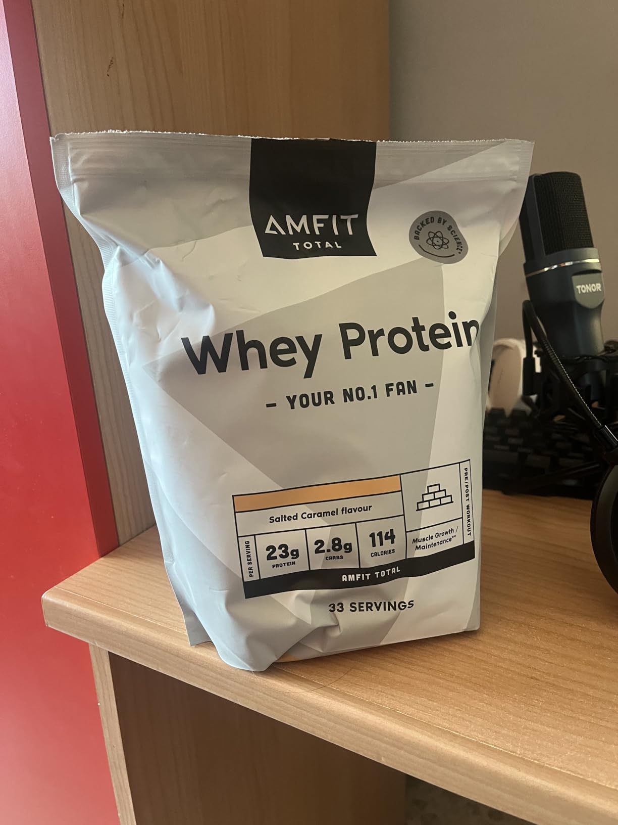 by Amazon Nutrition Siero Latte Proteine 2x1kg Caramello Salato