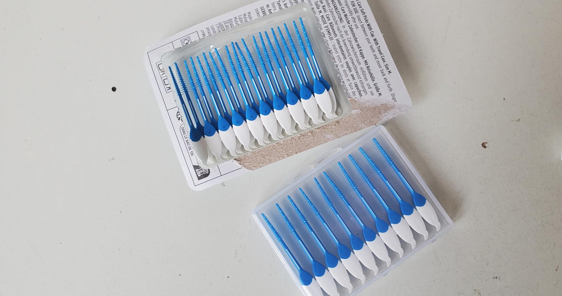 by Amazon Scovolini Morbidi Misura Normale interdentali 80 pezzi blu