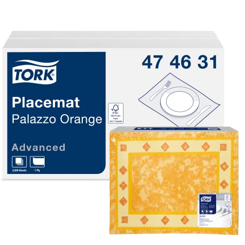 Tork Advanced 474631 tovagliette Palazzo Orange 500 pz