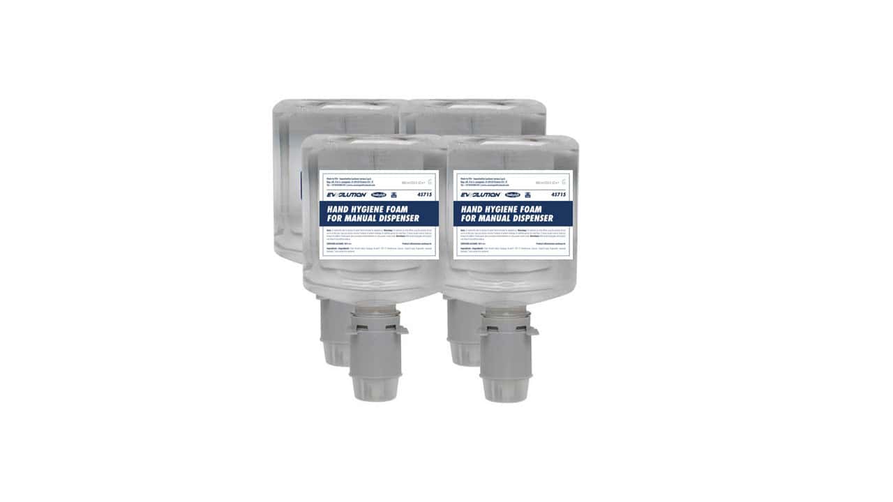 Bulkysoft Evsolution schiuma igiene mani dispenser manuale