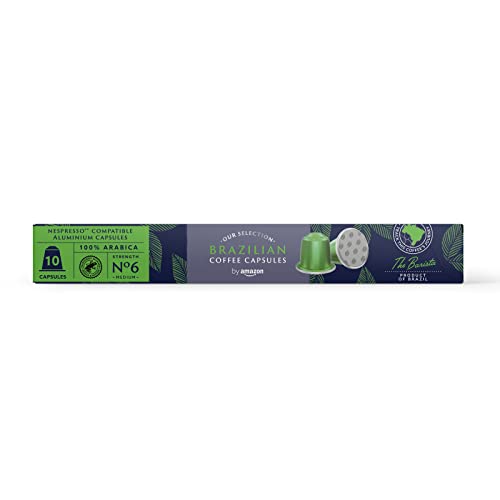 by Amazon Brasiliano capsule caffe 100 pz tostatura media