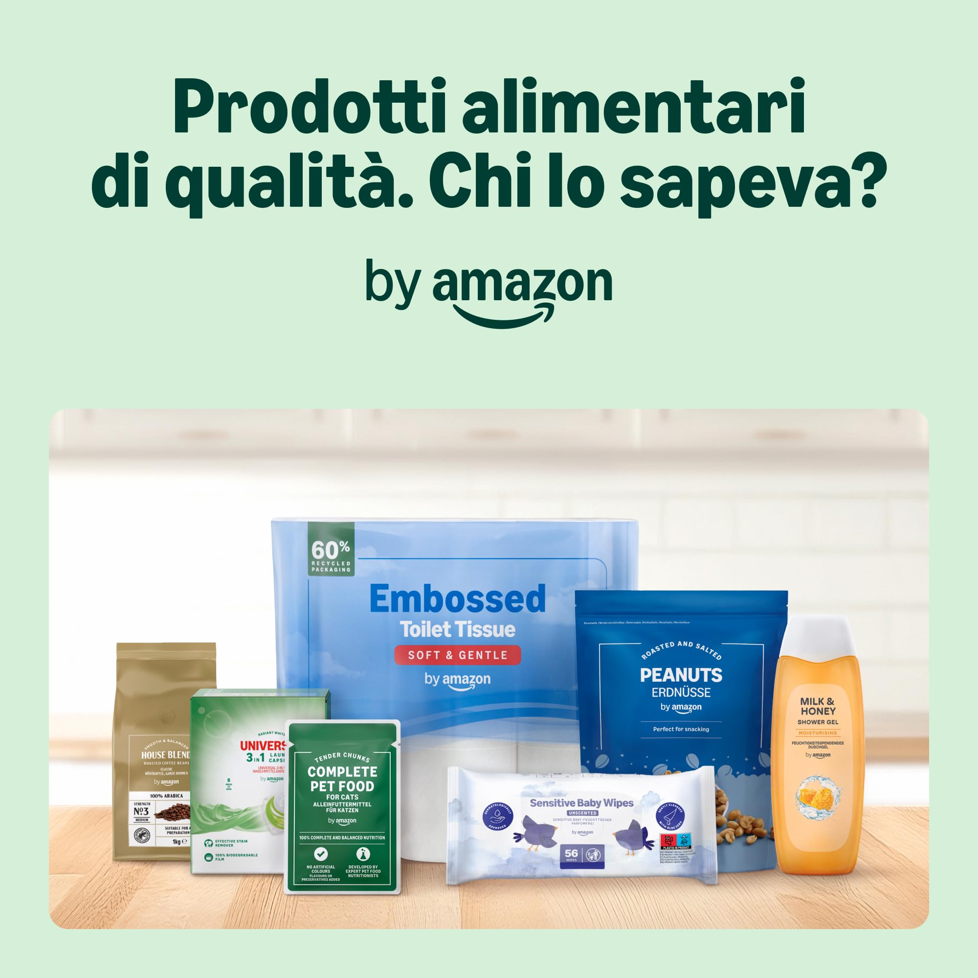 by Amazon Sapone Mani Liquido Limone e Menta 4x500 ml antiodore