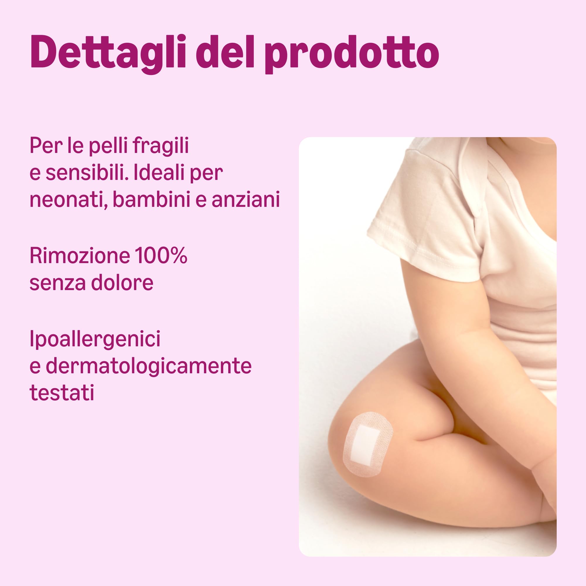 Healthcare by Amazon cerotti delicati 50 pezzi 3 misure