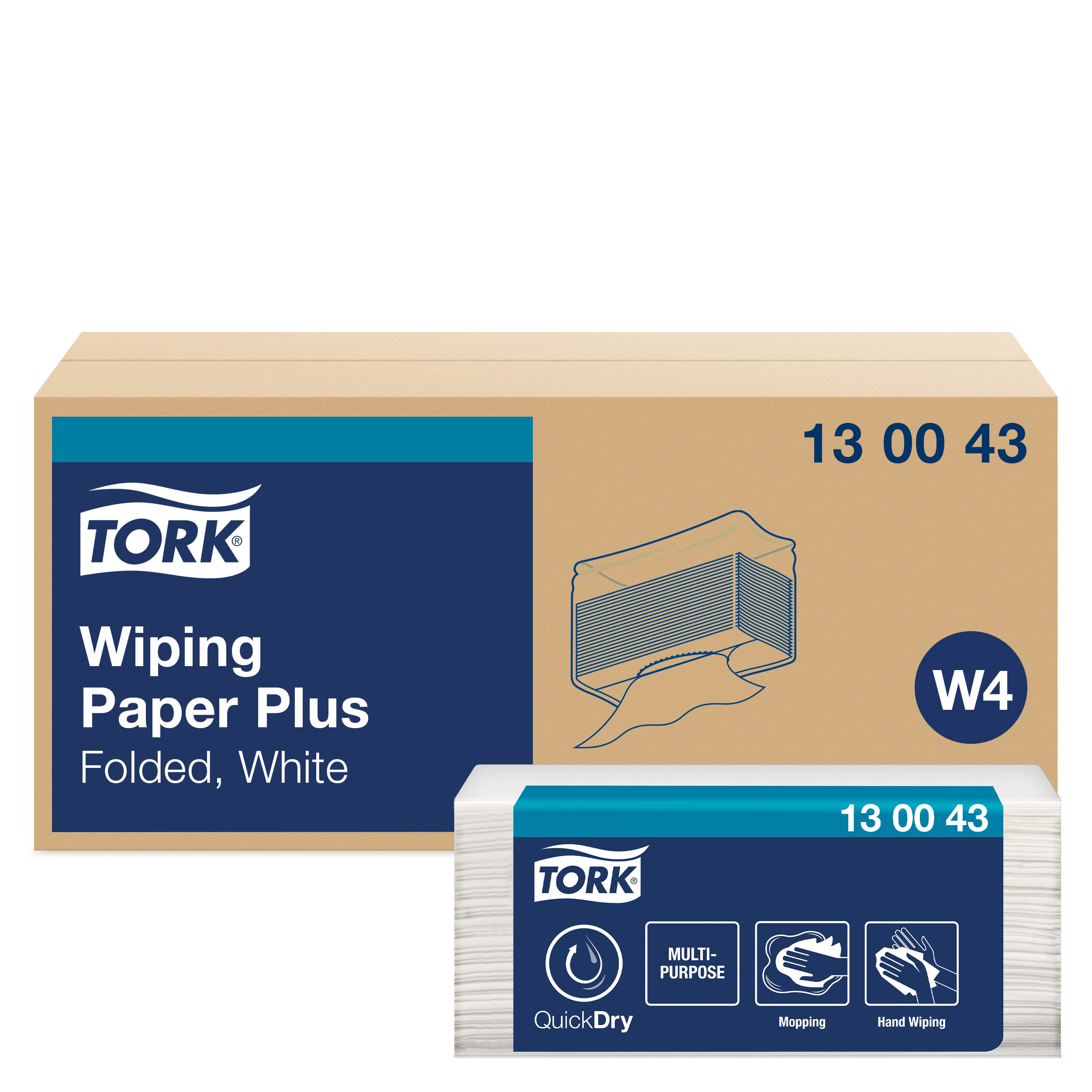 Tork QuickDry Premium 130043 panni 200 pz bianchi 2 veli