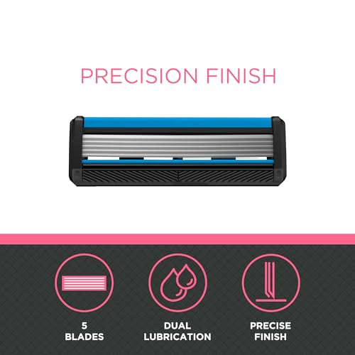 by Amazon Precision Finish ricarica rasoio 5 lame 12 pezzi