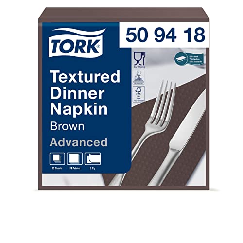 Tork Dinner 509418 tovaglioli marrone 900 pezzi 2 veli