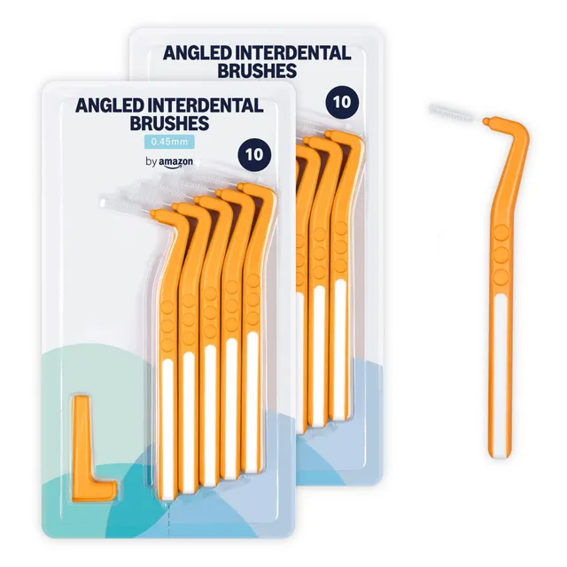 by Amazon Basic Care Scovolini Interdentali 0,45 mm 20 Pezzi Arancione