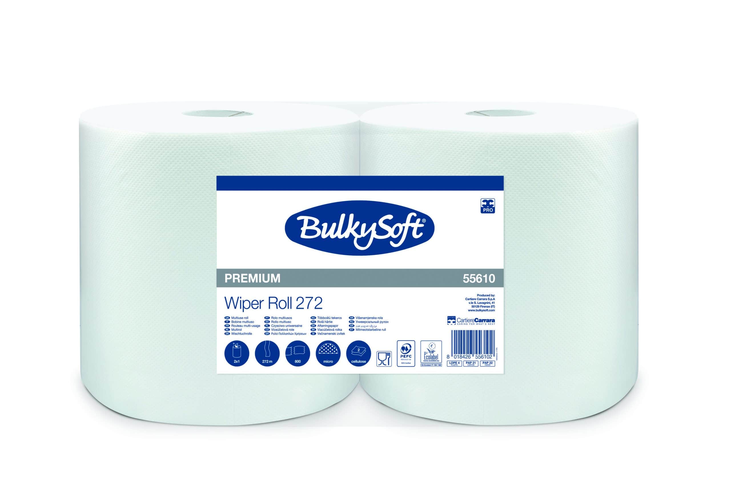Bulkysoft Premium Wiper 272 bobina carta asciugatutto