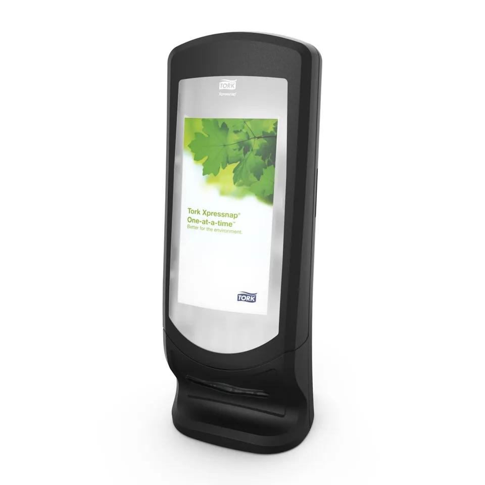 Tork Xpressnap N4 272211 dispenser tovaglioli nero verticale