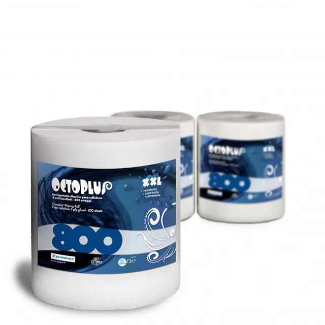 Zpaper P800 Octoplus asciugatutto 3 rotoli 800 strappi