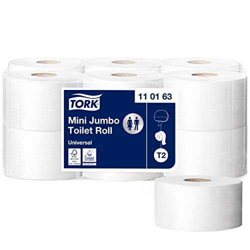 Tork Advanced 110163 carta igienica mini jumbo 12 rotoli
