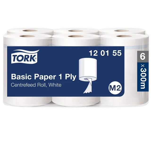 Tork Universal 120155 carta asciugatura 6 rotoli 300m 1 velo