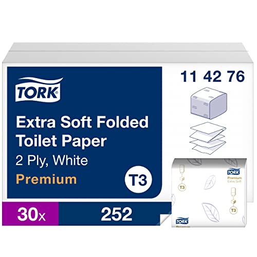 Tork 114276 carta igienica intercalata Premium 30x252 fogli 2 veli