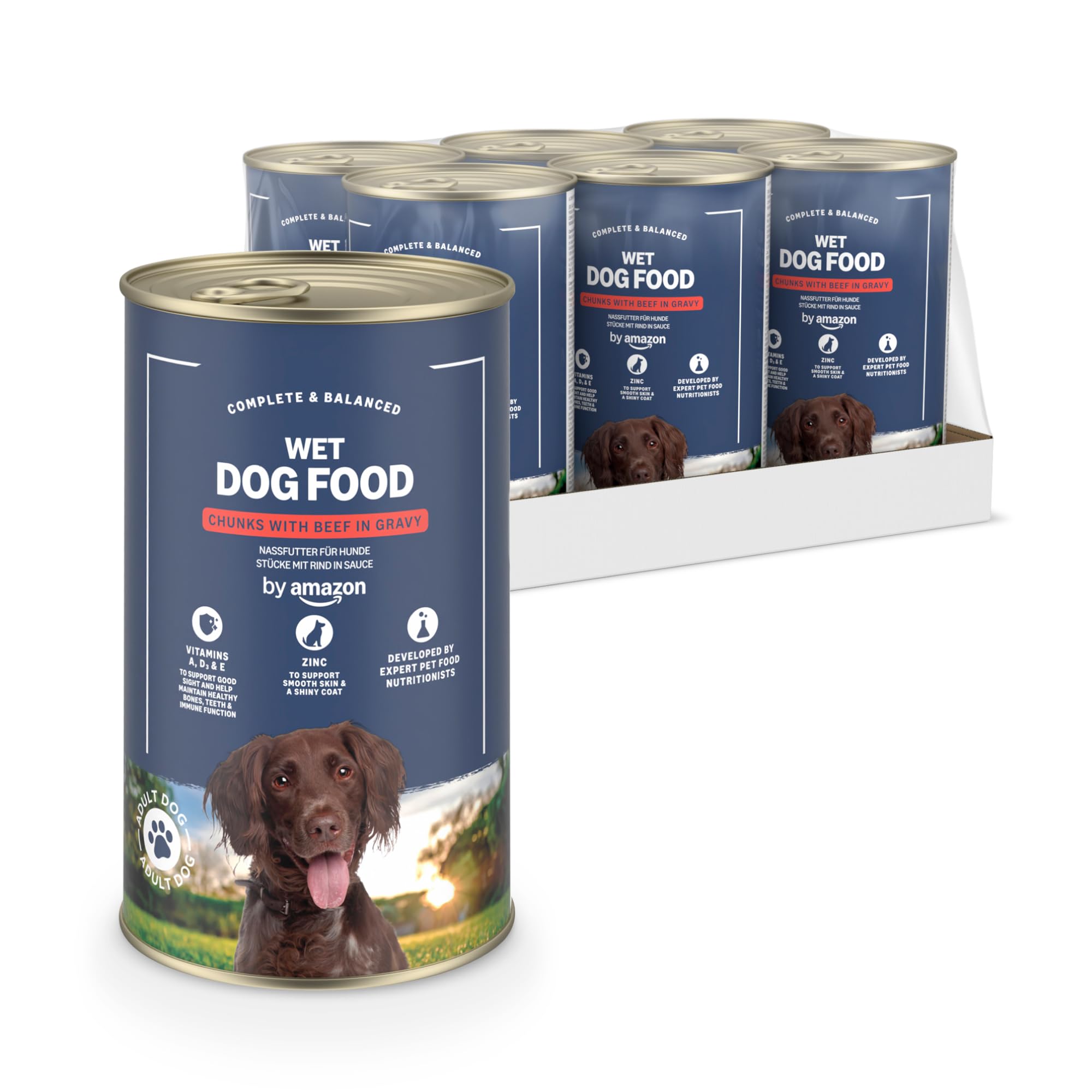 by Amazon Bocconcini Manzo in Salsa Cibo Umido 6x1,24kg