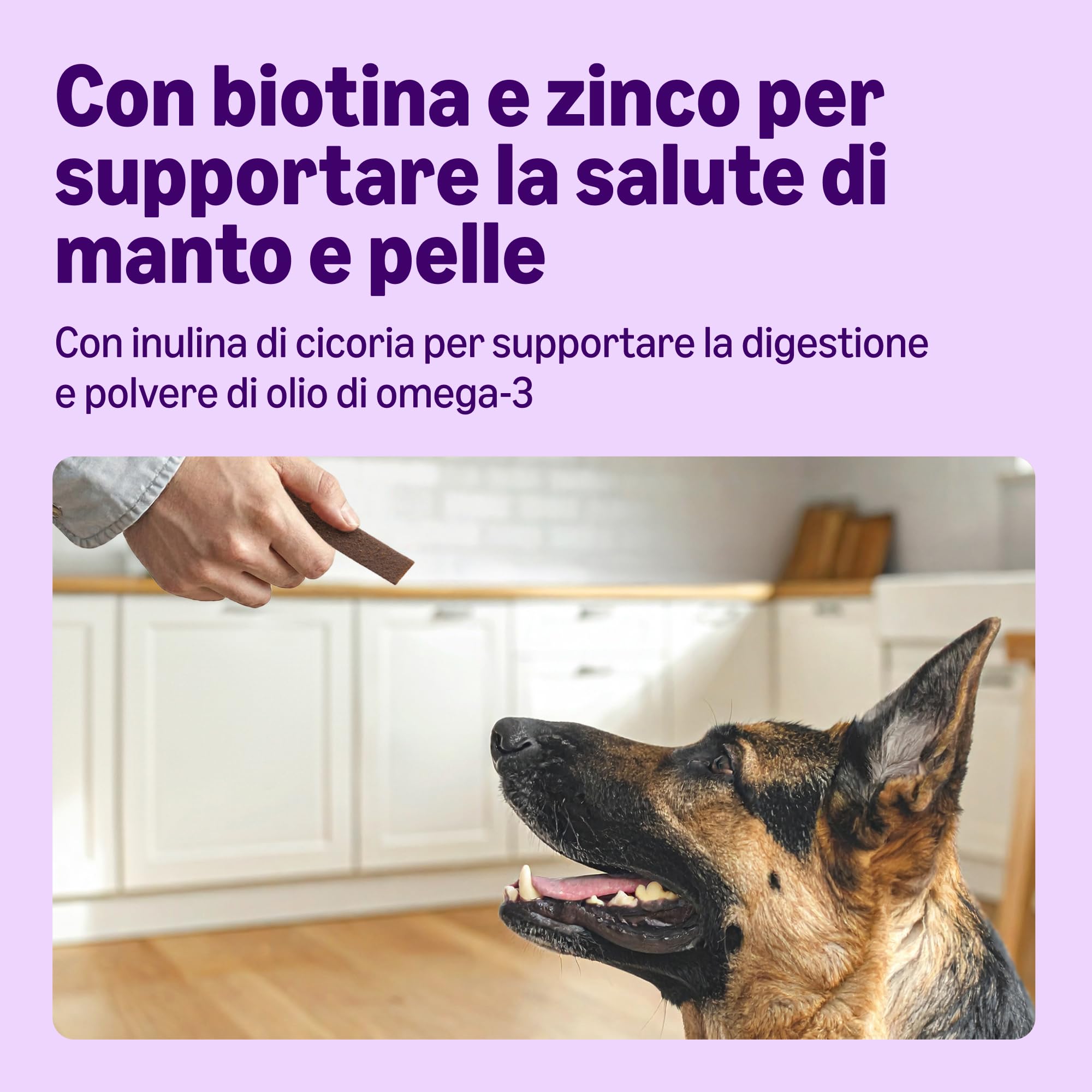 by Amazon Strisce Anatra Tacchino Snack Cane 200g