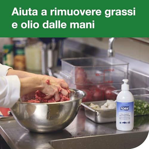 Tork 424015 sapone liquido Odor-Control 500 ml senza profumo