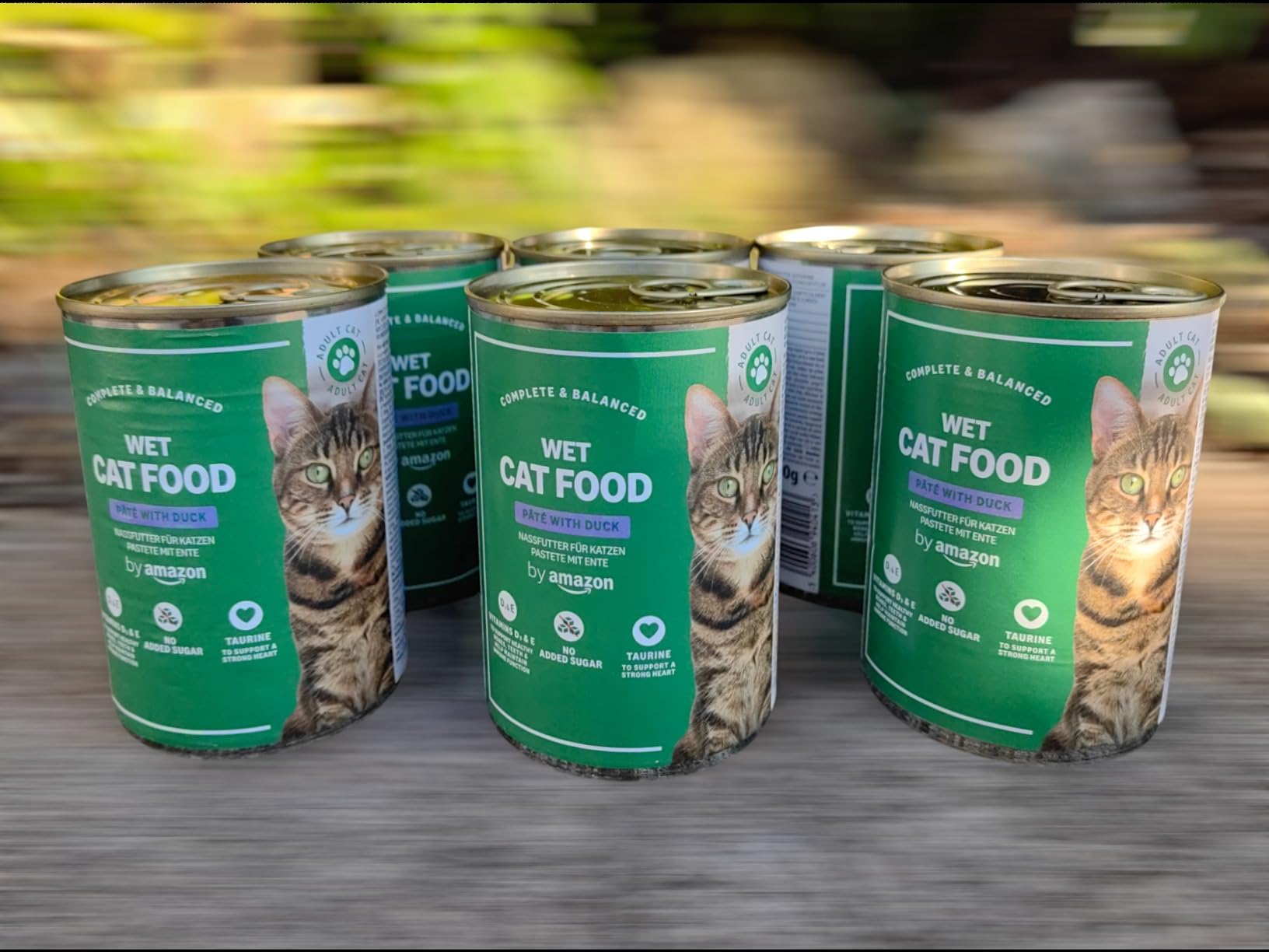 by Amazon Cibo Umido Gatto Paté Anatra 12x400g Senza Cereali