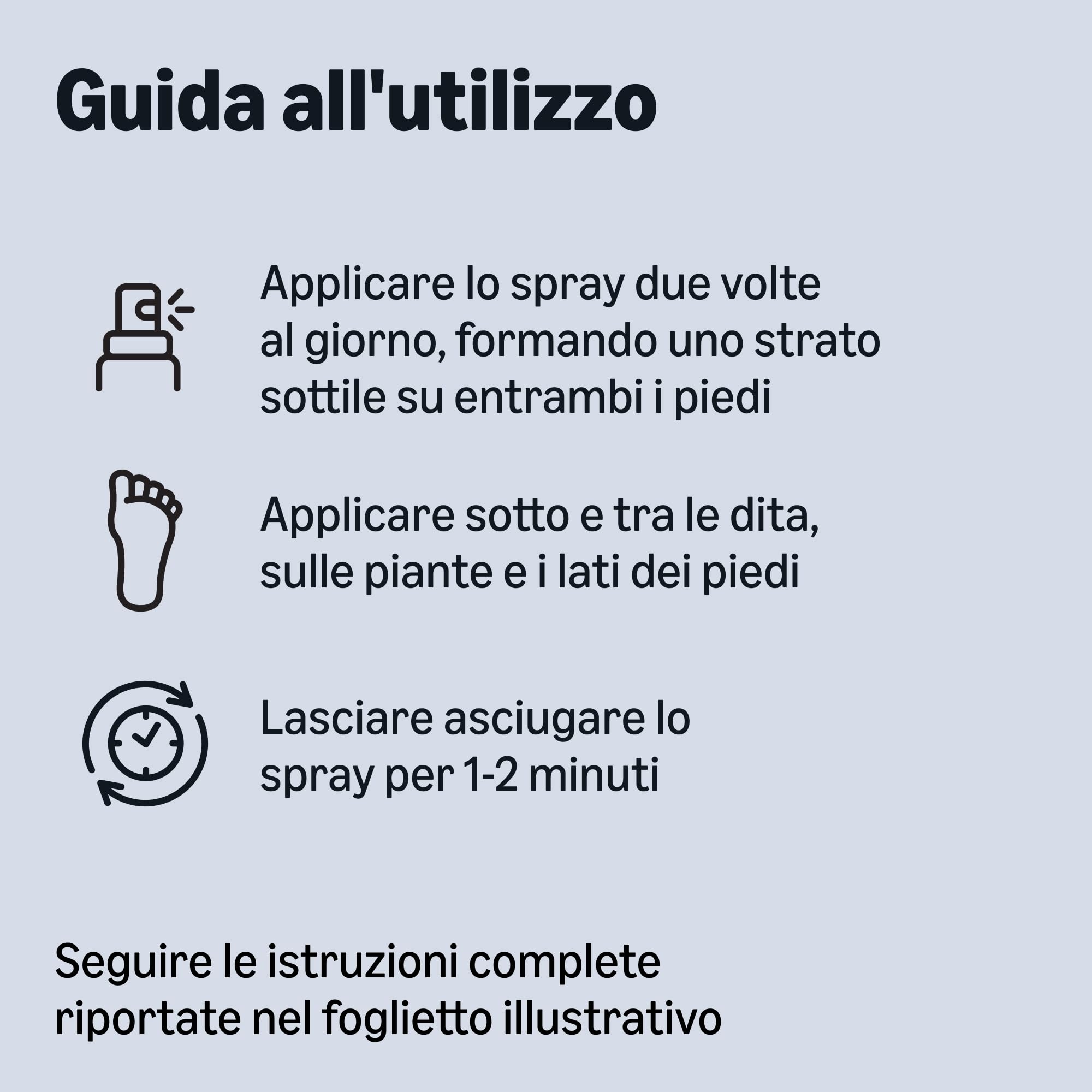 Healthcare by Amazon Spray Piede d'Atleta 50ml Neutro