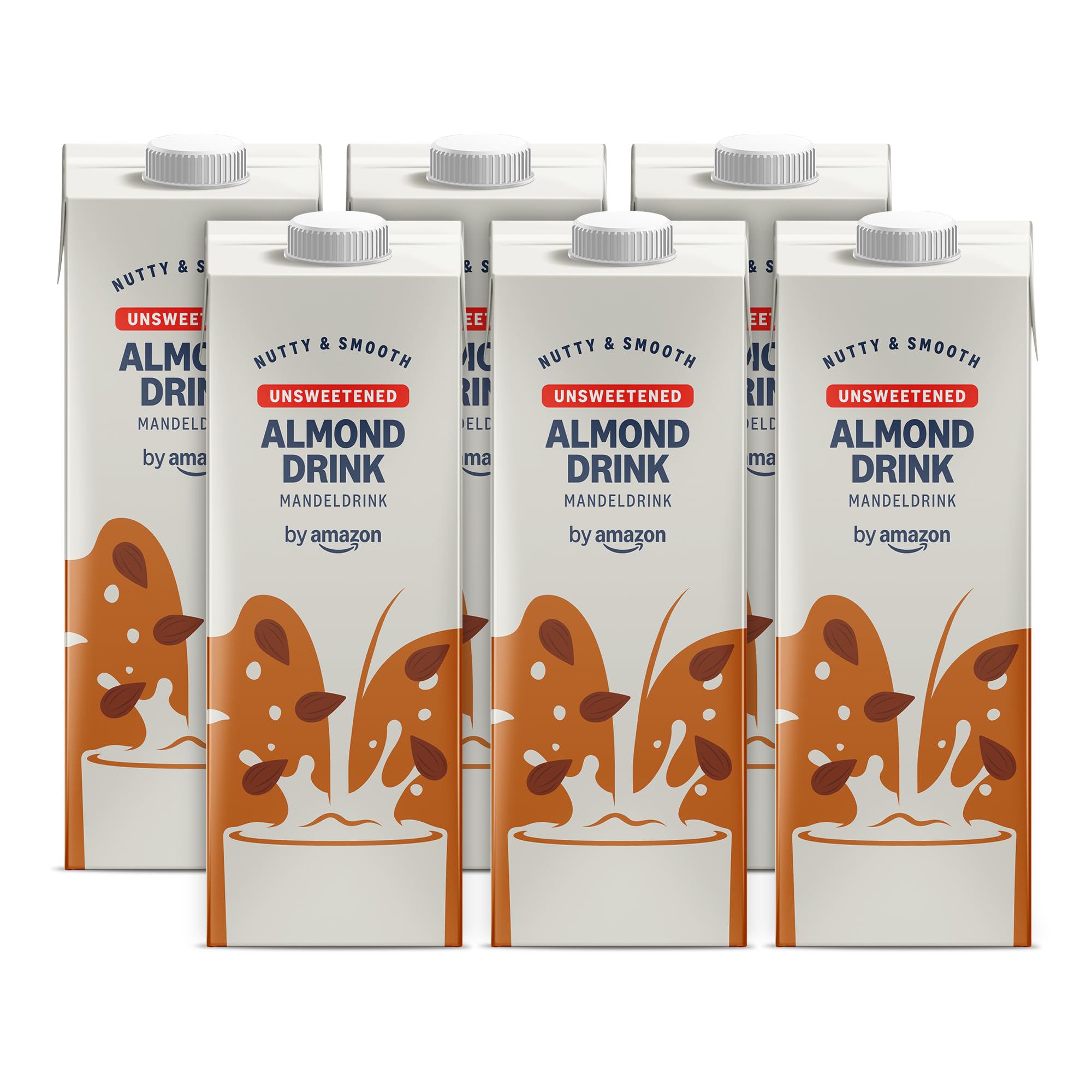 by Amazon bevanda mandorla non zuccherata 6 x 1 L