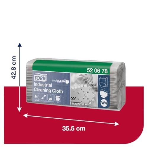 Tork 520678 panni industriali grigi W4 600 pezzi