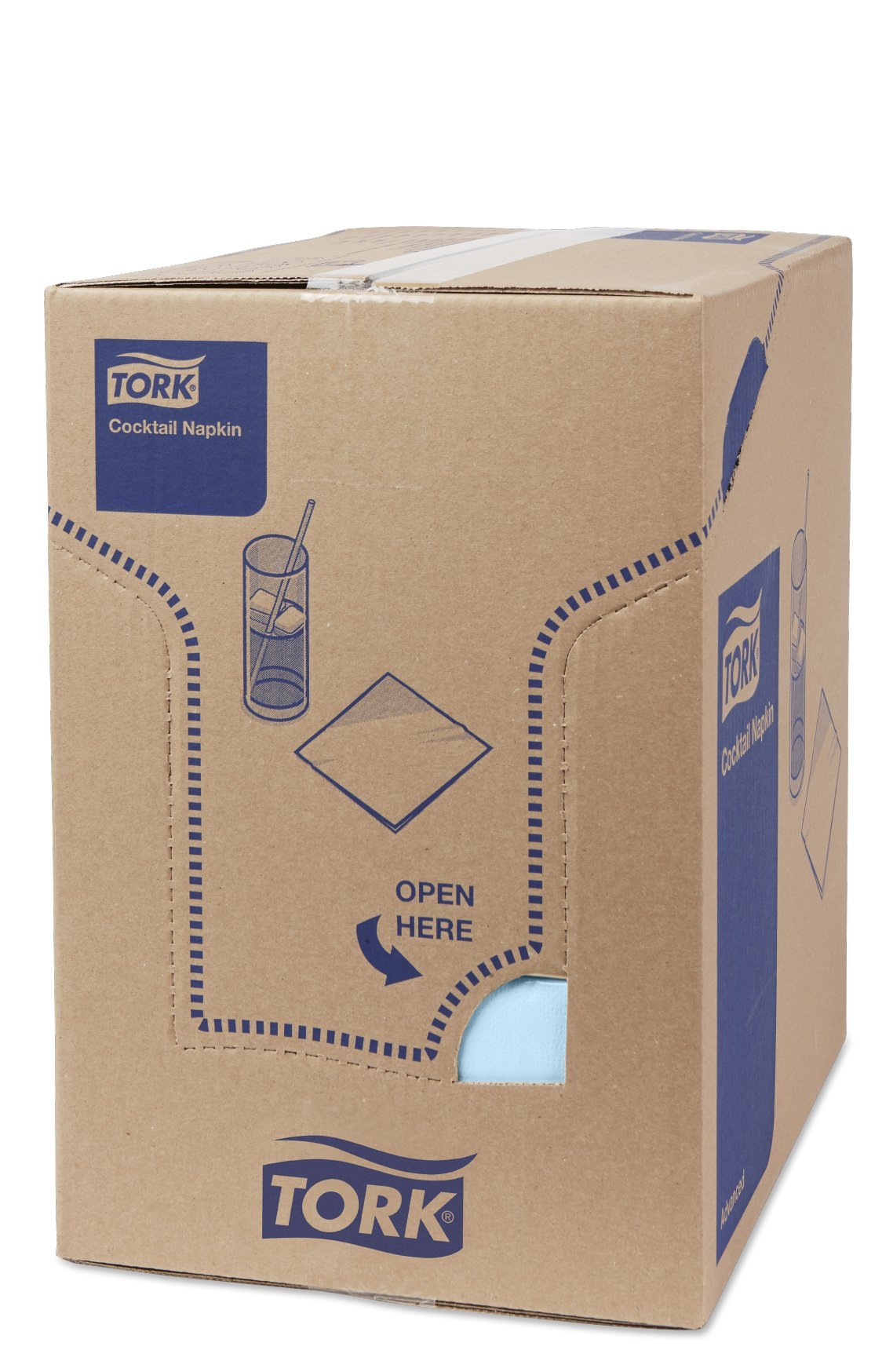 Tork Cocktail Advanced Tovaglioli Azzurro 12x200 pz 2 veli