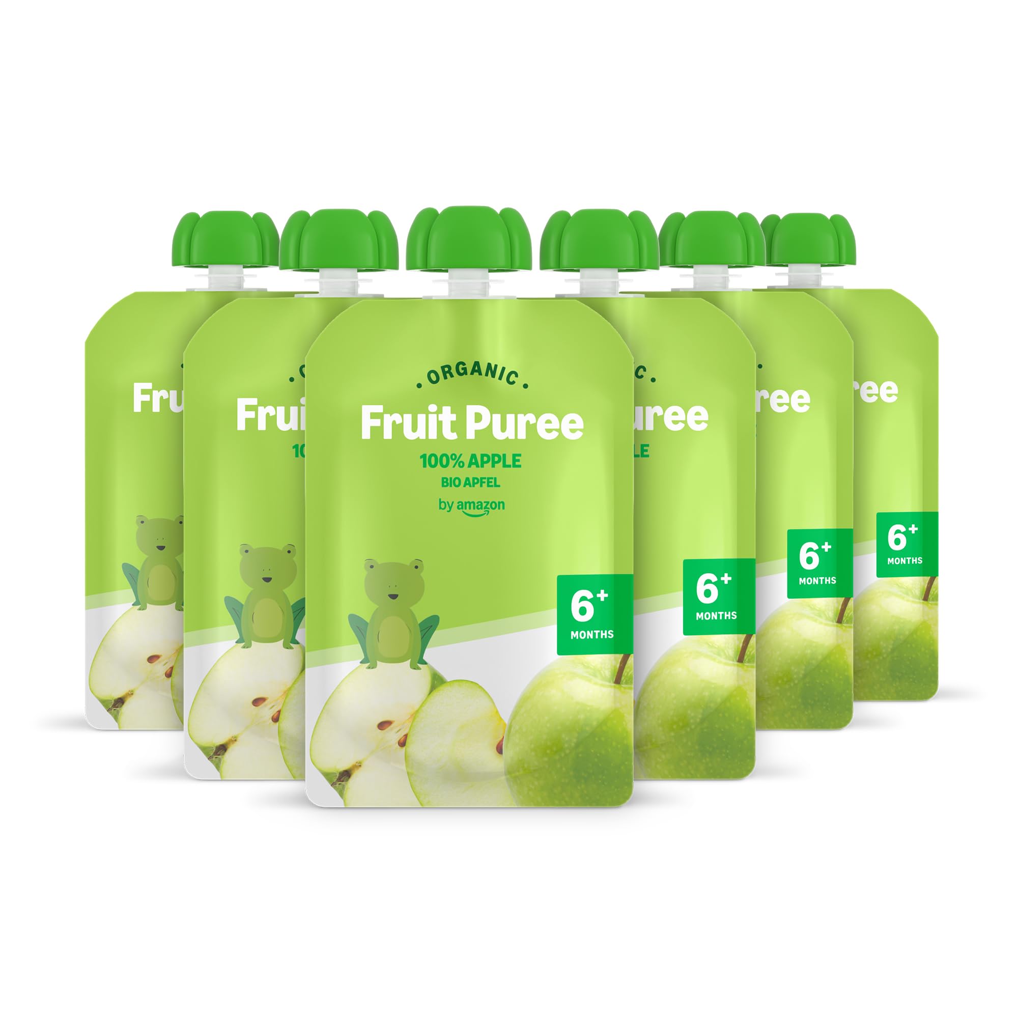 by Amazon purea di mela bio 6x90g dai 6 mesi