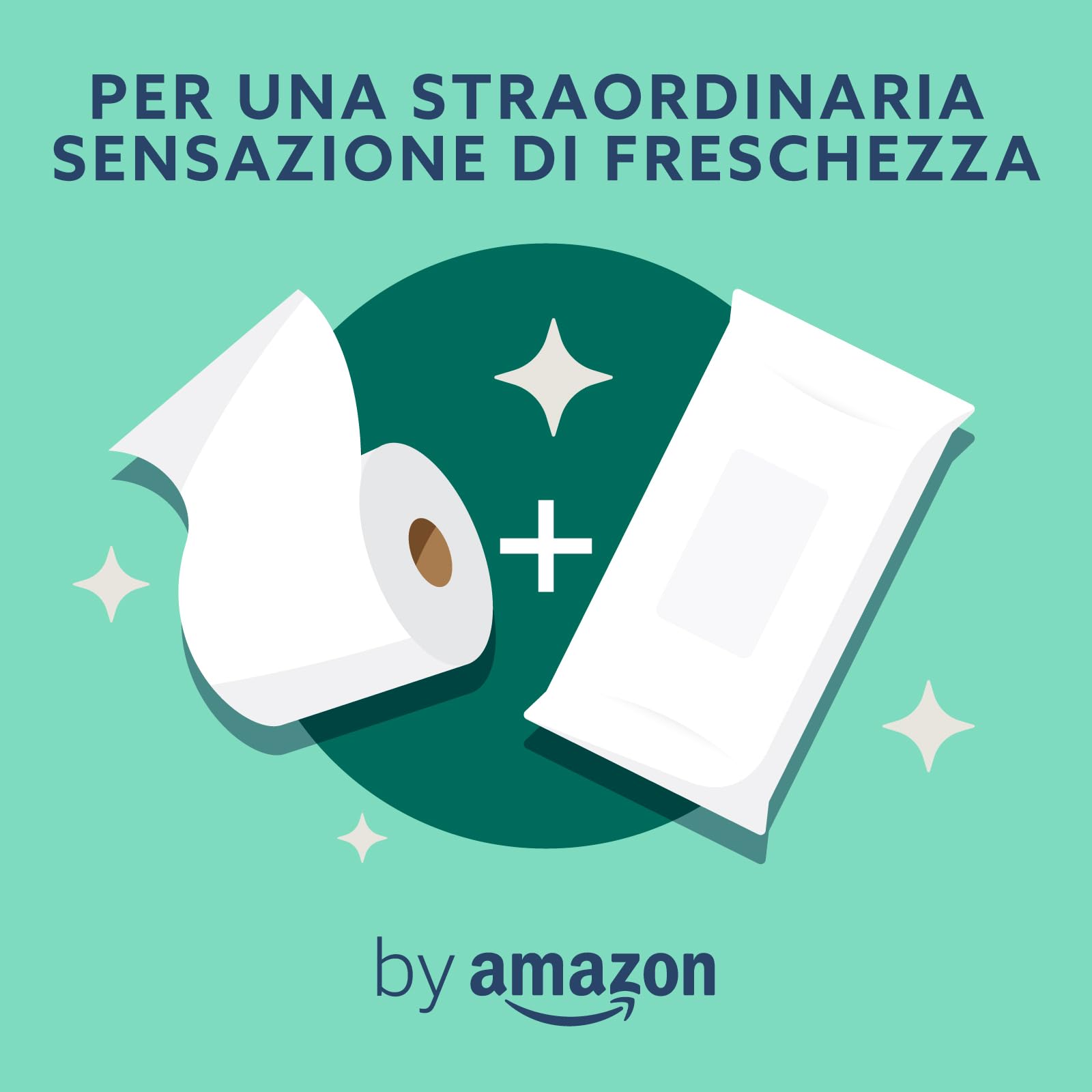 by Amazon Salviette Umide Aloe Vera 240 pezzi Gettabili WC