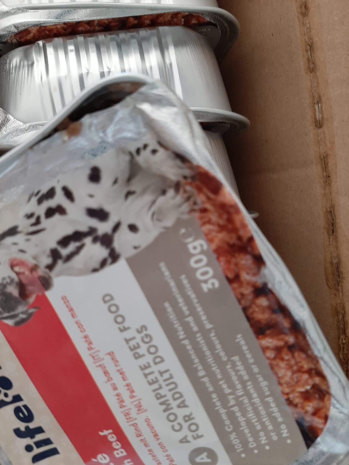 by Amazon Paté di Manzo Cibo Umido per Cani 300 g x10