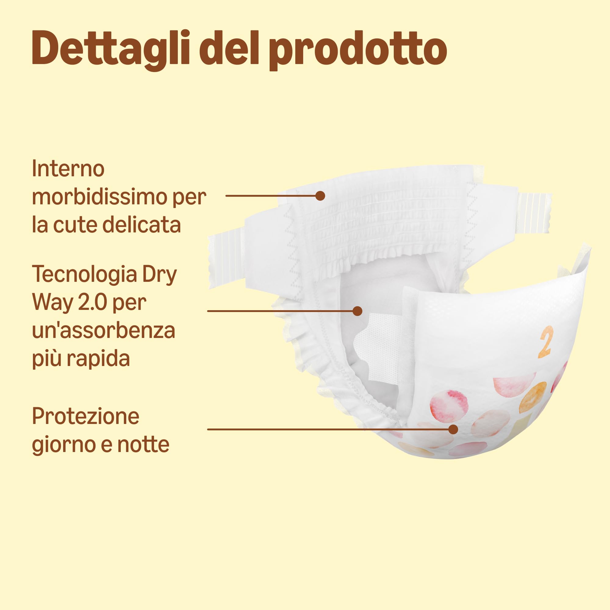 by Amazon Ultra Dry pannolini taglia 2 168 pezzi 3-6 kg