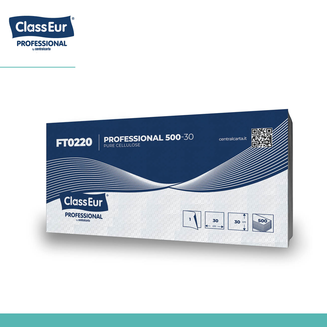 Centralcarta Professional 500-30 asciugatutto 2 veli