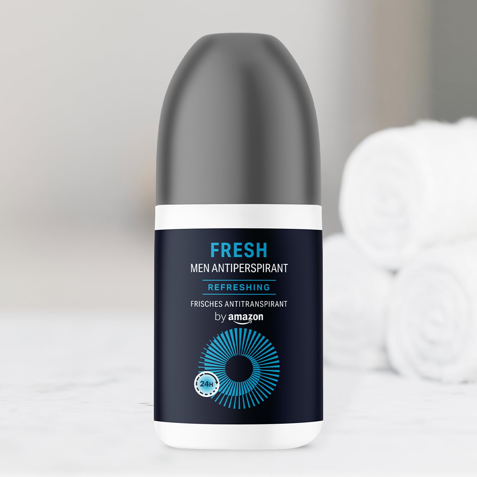 by Amazon Fresh deodorante roll-on uomo 75 ml 24 ore