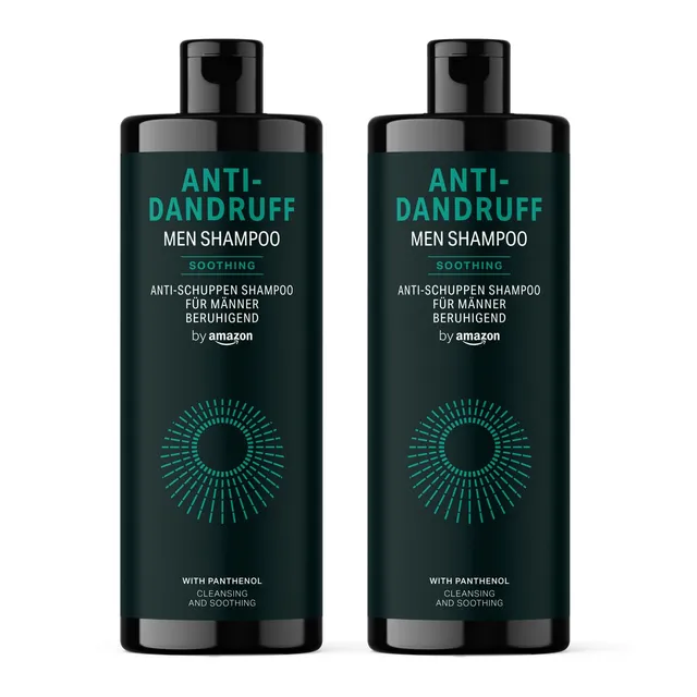 by Amazon Antiforfora da Uomo Shampoo 2x400 ml Pantenolo